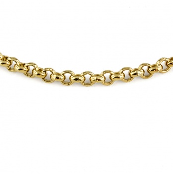 9ct gold 46.3g 24 inch belcher Chain